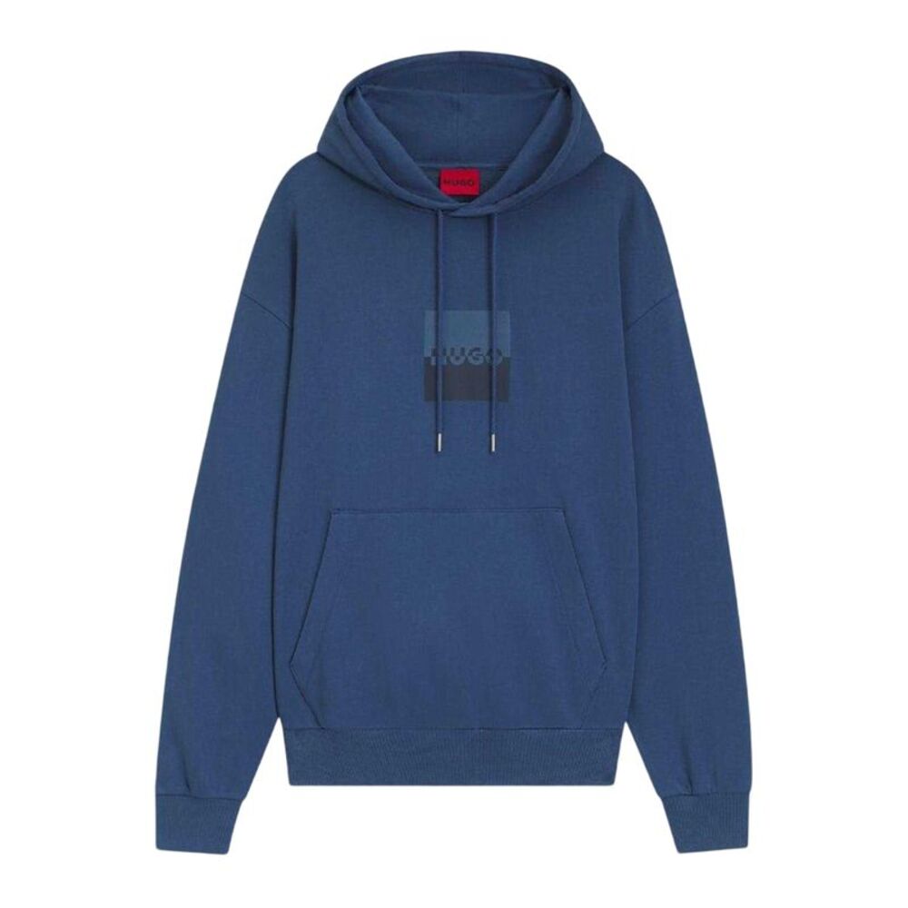 Hugo Mens  Regular Drop Sleeve Hoodie / Medium Blue